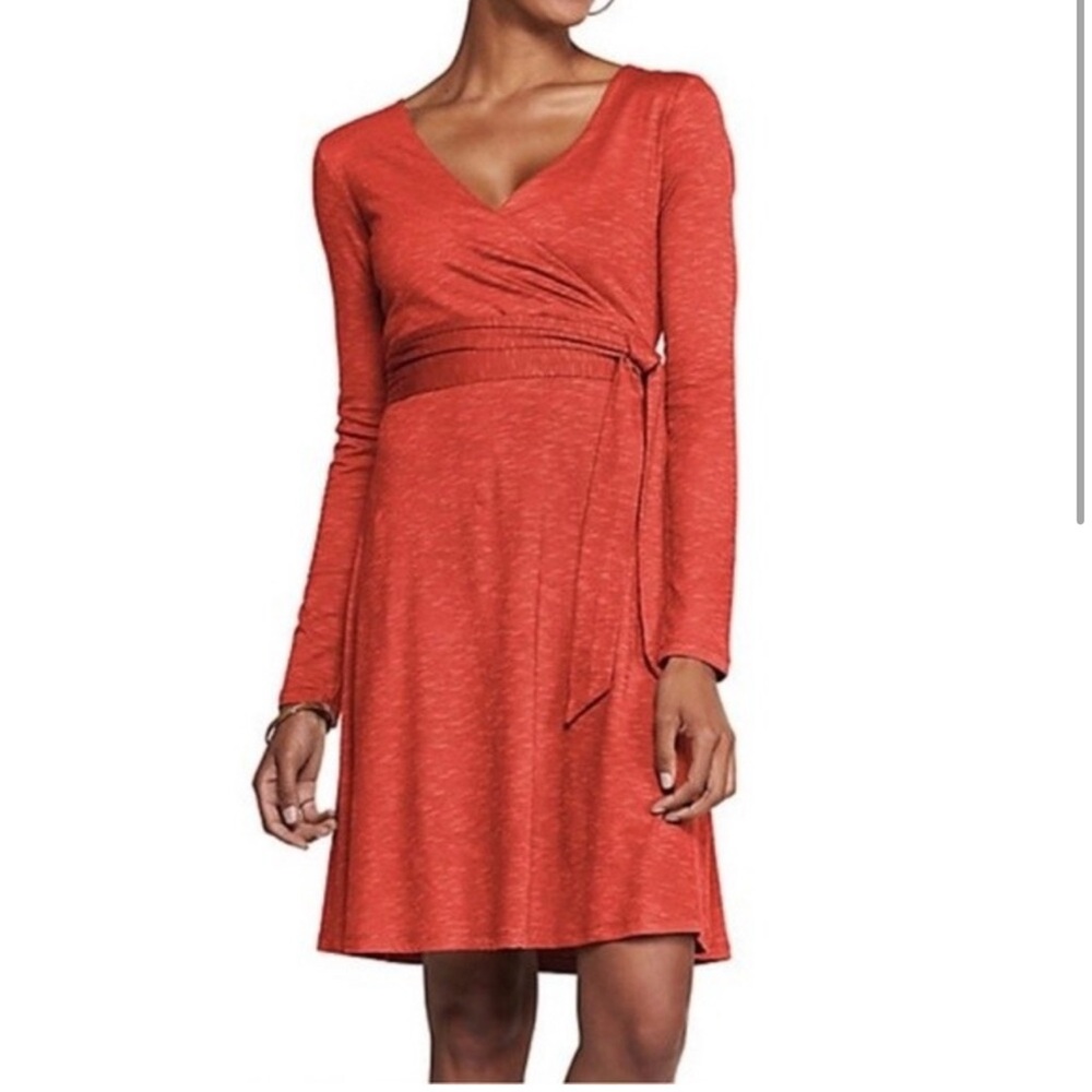 Toad&Co Cue Wrap Dress